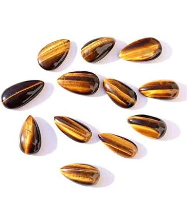 Natural Gold Flash Tiger Eye Gem Drop 1pc - Buy Online on GoSupps.com