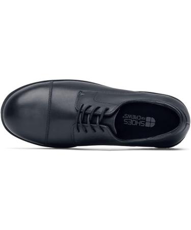 Shoes for Crews Senator Men's Slip Resistant Work Dress Shoes 10.5 Black - Water & Food Service Resistant - Buy Online on GoSupps.com