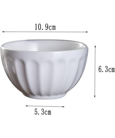 Fruit Vegetable Bowl Creative Ceramic Soup Bowl with Lid Small Rice Bowl Kitchen Tableware Fruit Salad Mixing Bowl Dessert Soup Fruit Bowl Kitchenware Plate - Buy Online on GoSupps.com