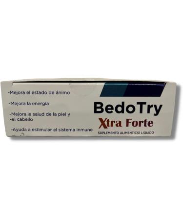 Bedo Try Xtra Forte Liquid Dietary Supplement B12 - B Complex 4 Fl Oz | Boost Energy & Metabolism - Buy Online on GoSupps.com