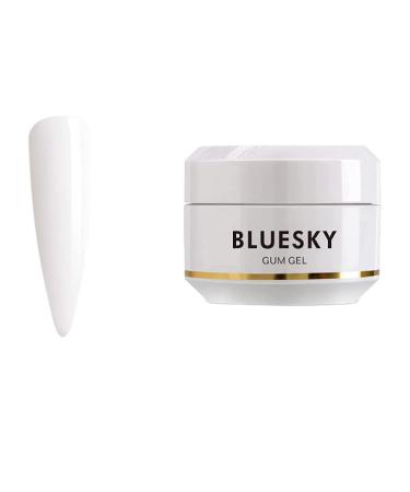 Bluesky Gum Gel 15g Milky White Poly Gel Nail Builder UV LED Nail Polish White Fast Nail Extension Gel 30 g