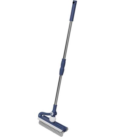 Shanrya Floor Brush - Long Handle Durable & Easy to Clean Patio Brush (Indigo Blue) - Efficient Cleaning Solution - Buy Online on GoSupps.com