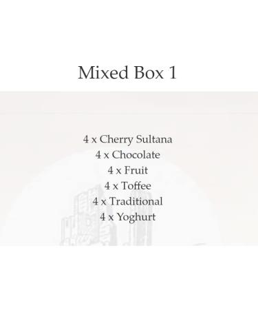 Dorset Flapjacks Variety Pack | 100% British Oats | Vegetarian-Friendly | 24 Bars Box | Cherry Sultana, Chocolate, Fruit, Toffee, Traditional, Yoghurt | Pack of 24 - Buy Online on GoSupps.com