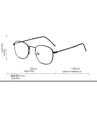 Large Classic Blue Light Blocking Reading Glasses +1.00 - Stylish Clear Vision Eyeglasses for Digital Screens - Buy Online on GoSupps.com
