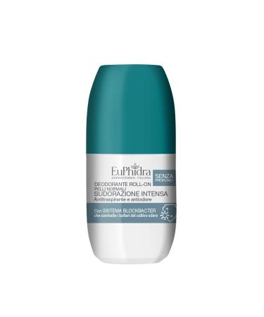 Euphidra Euphidra Roll-On Deodorant Intense Perspiration Without Fragrance Alcohol 50 ml
