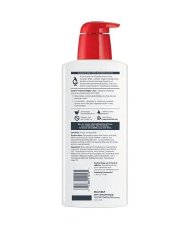 Eucerin Plus Dry Skin Therapy Intensive Repair Lotion 16.90 oz | Best Lotion for Dry Skin | Buy Eucerin Online - Buy Online on GoSupps.com