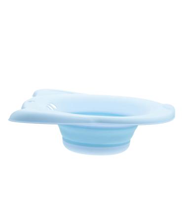 Bidet Kit Suits for Women Bath Folding Toilet Bidet Portable Plastic Wash Basin Folding Sitz Basin Convenient Care Basin Home Accessory Pp Miss Household Products Squat Blue 42X32X11.5