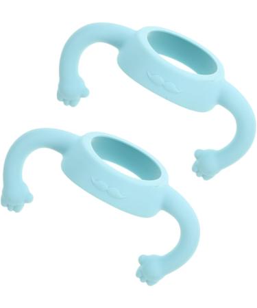 Toyvian 8 Pcs Bottle Handle Milk Bottle Accessories Bottle Grip Silicone Bottle Grip Bottle Grip Milk Bottle Grips Wide Mouth Silicone Soft 14.00X5.00X5.00CMx4pcs Sky-bluex4pcs - Buy Online on GoSupps.com