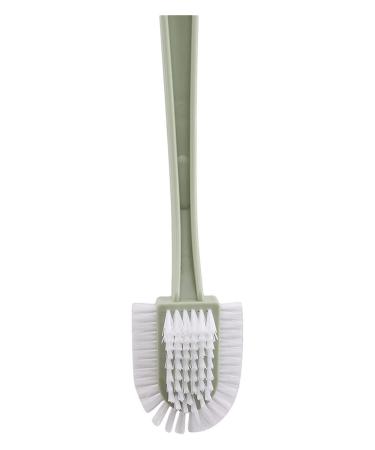 Home Shoes Brushes Multi Faceted Shoe Brush Long Handle Plastic Cleaner Brushes for Shoes Care Household Cleaning Tools 3 Colors Bathroom Tool Brush(Green Color)