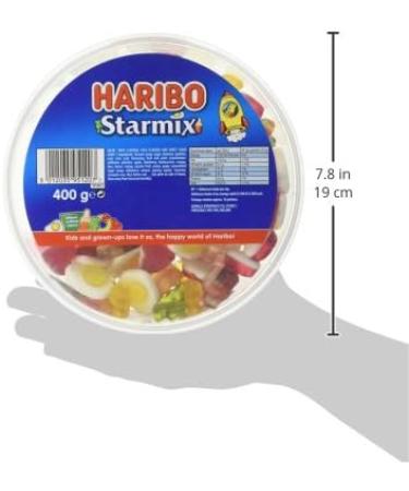 Haribo Starmix Bulk Sweets Drum 400g - Buy Online on GoSupps.com
