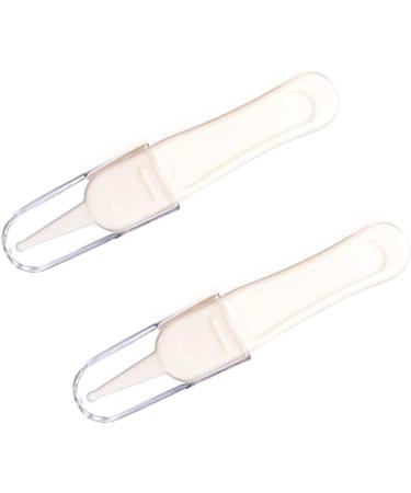 Hemoton 2pcs Baby Ear and Nasal Cleaning Tools - Plastic Tweezers for Newborns - Navel and Nose Cleaning Gadgets - Buy Online on GoSupps.com