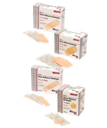 Pro Advantage Band-Aids - Fabric 2x4 - Box of 50