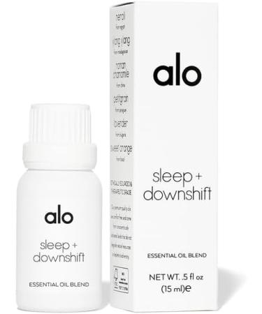 Alo Essential Oil - Sleep & Downshift - Therapeutic Grade Non-GMO - 15 ml for Relaxation & Better Sleep - Buy Online on GoSupps.com