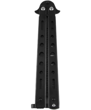 Ultnice Practice Comb Knife - Stainless Steel Blunt Training Tool for Beginners (Black) | Safe Practice for Skills Development - Buy Online on GoSupps.com
