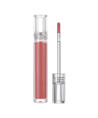 Surakey Moisturizing Lip Gloss Glitter Lip Gloss Mirror Liquid Lipstick Glossier Lip Balm Natural Ingredients Lip Gloss Suitable for All Skin Types (Milk Tea 5g)