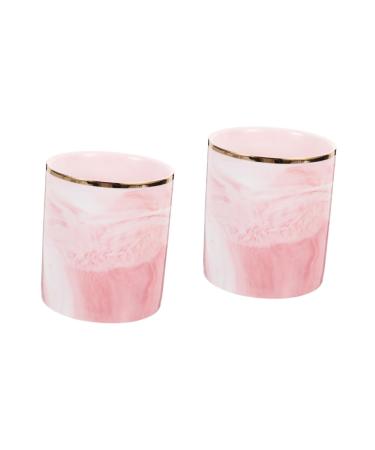 NUOBESTY 2pcs pen holder makeup eyeliner makeup brush cup pen pot pen container nordic child eyeliner brush