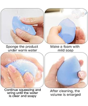 Makeup Sponge Makeup Sponge Microfiber Professional Fluff Surface Cosmetic Puff Tool for Women Powder Foundation Velvet Make up Puff Makeup Sponge Holder(MS-WD.TC.D.01-pink) - Buy Online on GoSupps.com