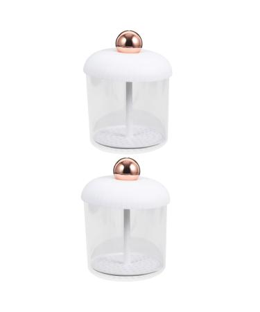FRCOLOR 2pcs Bubble Bottle Bubble Bottle Foam Bubble Maker Facial Foamer Skincare Tools for Face Facial Cleansing Foaming Maker Bottle Face Wash Frother Breathable White Cup Pp