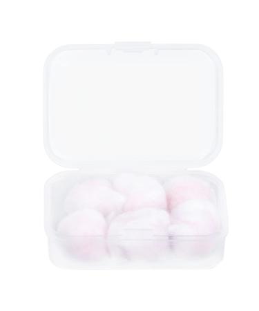 6Pcs Wax Ear Plugs for Sleeping Noise Cancelling Reusable Wax Earplugs Cotton Wool Ear Plugs for Swimming Earplug Reusable Noise Reduction Wax Cotton Earplugs for Swimming