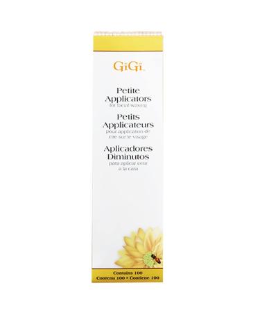 GiGi Petite Wax Applicators for Facial Hair Waxing/Hair Removal, 100 pk 100 Count (Pack of 1) Petite - Buy Online on GoSupps.com