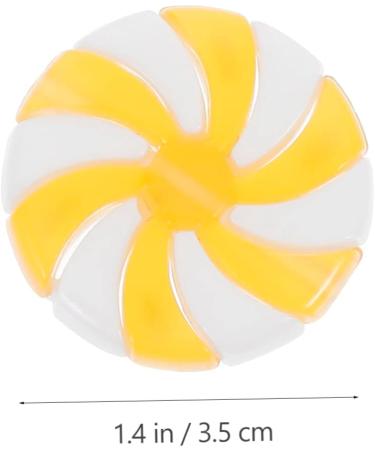 Zerodeko 150 Pcs Christmas Candy Decorations Christmas Sto Christmas Garland Decorations Hanging Diy Jewelry Candy Christmas Ornaments Peppermint Decor Christmas Tree Acrylic Light Post Yellowx3pcs 2.2X2.2X0.5cmx3pcs - Buy Online on GoSupps.com
