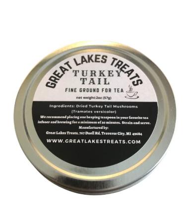 Great Lakes Treats Ground Turkey Tail Mushrooms