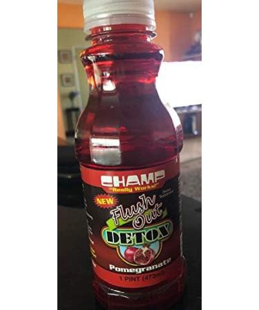 Champ Flush Out Detox Drink - Pomegranate 16 oz - Buy Online on GoSupps.com