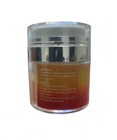 Retinol Cream for Face with Hyaluronic Acid Day-Night Anti-Aging Moisturizer for Women Men Collagen Cream for Face Reduces Wrinkles Dryness 1.7 Oz / 50 ML - Buy Online on GoSupps.com