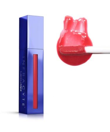 LusciousLips Lip Gloss Lipstick Dynamite Delight 334 Plumped Lips Instantly! Anti-aging Moisturizing and Hydrating.