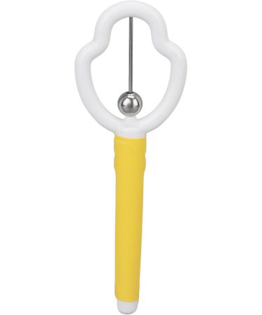 Verdant Touch Tongue Tip Training Tool - Professional Stainless Steel Exerciser for Oral Muscle Training in Yellow - International Shipping Available - Buy Online on GoSupps.com