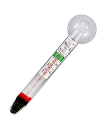 Mundopet Floating Thermometer with Suction Cup for Aquarium Fish Tank