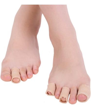 Healvian Toe Spacers & Tubes Sleeves 2Pcs - Elastic Fabric Lined Cushion Pad Protectors for Blisters & Calluses - Blister Bandaids 20X2.5CM - Buy Online on GoSupps.com