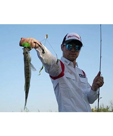 Alabama Rig Umbrella for Bass Fishing - 3 Arm Swim Baits Lures Bait Kit | Freshwater Trout Salmon - 2 Pcs Black Blue - Buy Online on GoSupps.com