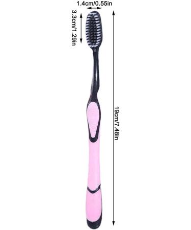 Deep Cleaning Toothbrush | Ergonomic Handle for Stain Removal & Whitening | Travel-Friendly Coal Toothbrush for Home & Camping - Buy Online on GoSupps.com