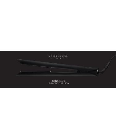 Buy Nanoblack 3-in-One Ceramic Flat Iron Hair Straightener - International Shipping Available - Sleek & Perfect Hair Every Time - Buy Online on GoSupps.com
