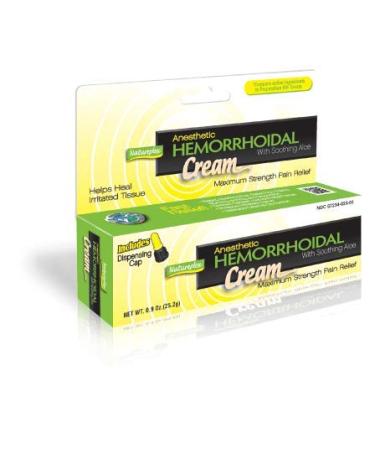 Natureplex Anesthetic Hemorrhoidal Cream with Soothing Aloe Cream