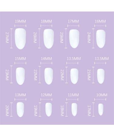 Buy Luvadeyo 24 Pcs Pressed False Nails - Pink & White Medium Long Glue-On Nails for Women & Girls - International Shipping Available - Buy Online on GoSupps.com