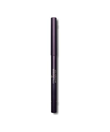 Clarins Waterproof Eye Pencil | Award-Winning | Highly Pigmented and Long-Wearing | Includes Retractable Tip  Built-In Sharpener and Smudger For Smoky Eye Looks | 0.01 Ounces 04 - Fig
