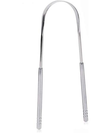 Tongue Cleaner  Steel Tongue Scrapers for Adults Use for Plaque Removal  Bad Breath and to Restore l Hygiene or Taste Sensation