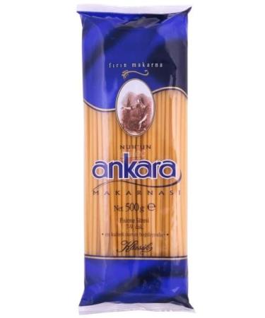 Nuh'un Ankara Makarnasi Bucati Pasta (Firin Makarna) | Embrace the Authenticity of Pure Pasta | Additive-Free Excellence for Quick and Delicious Cooking | 4x500gr