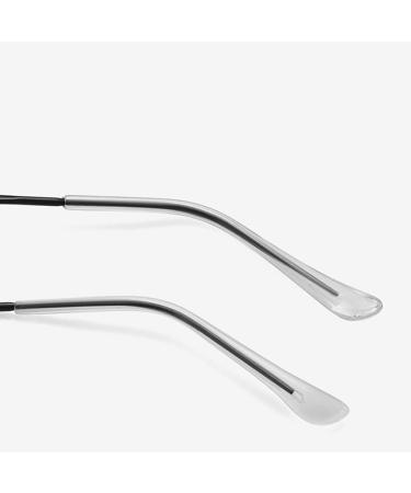 Qyajs Metal Replacement Glasses - Clear Legs Brackets Screws & 3-in-1 Screwdriver | International Shipping - Buy Online on GoSupps.com