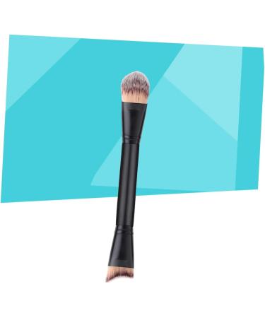Ipetboom Makeup Brush Poweder Brush Cosmetics Brush Dual Ended Brush Wooden Eyes Blush Brush - Buy Online on GoSupps.com
