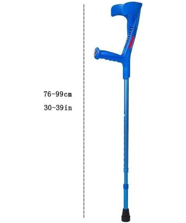 ATHUAHLR Forearm Crutches Adjustable Crutches Adult Tall Crutches Adjustable Aluminum Walking Cane Great Fit for Recent Injuries Supply for Men and Women Lightweight Arm Crutch - Buy Online on GoSupps.com
