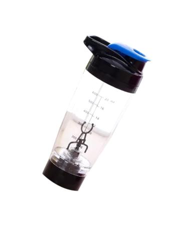 Cabilock Bouteille Shaker lectrique Mixeur Portable Pour Prot ines M langeur Piles Design l gant Et Anti-rayures Bleu