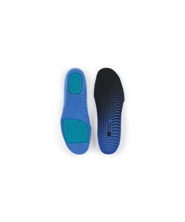 Shoes For Crews Crewguard Insole  Men's  Women's  Unisex Comfort Gel Insole for Shoes  Men's 8 / Women's 9 Men's 8 / Women's 9 Blue (Gel)