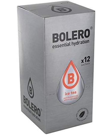 Bolero Ice Tea Peach - 12 Pieces (108g Pack) | No Deposit | Refreshing International Shipping - Buy Online on GoSupps.com