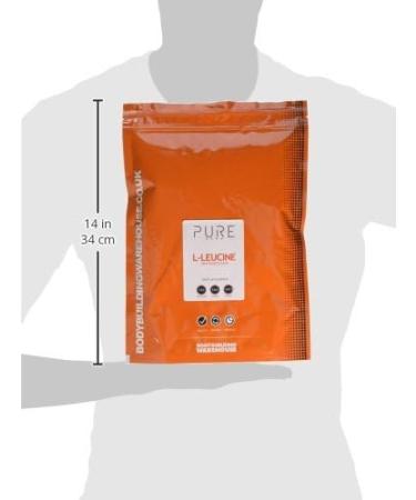 Bodybuilding Warehouse Pure Instantised Leucine Powder - 500g | Essential Branched Amino-Acid for Muscle Growth - Buy Online on GoSupps.com
