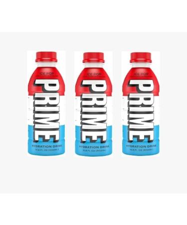 MM Logan Paul X KSI Prime Hydration Drink 500ml Variations (3 Pack) (Ice Pop)