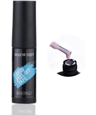 Nail Design Latex 5ml Liquid Nail Latex Dry Fast Easy Removing Anti Overflow Nail Polish Nail Polish Latex Easily Peeled Off with Tweezers Latex Nail Polish Barrier for Manicure Nails Pink - Buy Online on GoSupps.com