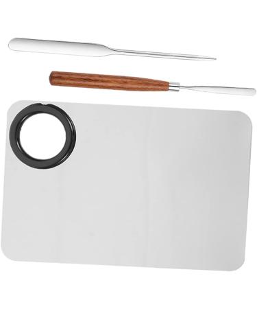 FRCOLOR 3 Sets Color Stick Palette & Mixing Tray for Watercolor Oil Painting & Cosmetics | Stainless Steel Scraper Included | 14.5x1cm | International Shipping - Buy Online on GoSupps.com